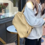 Women Custom Logo Office Laptop Briefcase Travel Work Handbag Multi-Functional Shopping Tote Bag with Front Pocket - Image 6