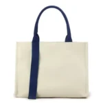 Cotton Canvas Tote Bag with Rope Handle Canvas Bag Beach Bag for Women - Image 4