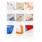 New Female Shopping Shoulder Foldable Reusable Casual Print Pattern Black Canvas Student Portable Handbag - Image 6