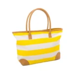 China Online Rope Handle Tote Bags Canvas Bag Beach Bag for Women - Image 3