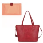 Custom Logo Portable Fashion Elegant Large Capacity Women PU Leather Shopping Shoulder Handbag Tote Bag - Image 3