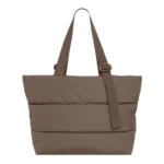 Custom Fashion Lightweight Nylon Quilted Tote Bags for Ladies - Image 2